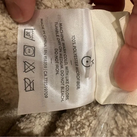 SUNDAY CITIZEN Snug Bed King Cozy Cream Blanket - Picture 7 of 7